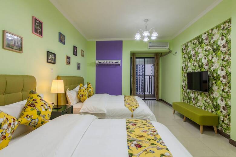 Apartamentos Guangzhou Jing Ting Ren Wen Inn