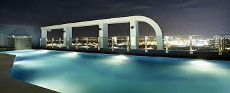 Highrise Cityview Aspire Condo Gym Pool