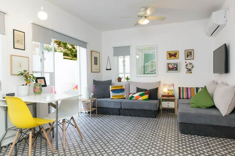 Apartamento Gorgeous Neve Tsedek Apt Patio Parking