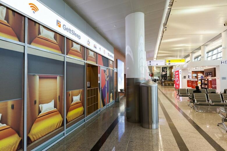Gettsleep Sheremetyevo Airport International Transit Area