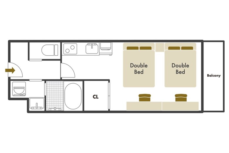 Apartamentos Grandouce Hanazonocho