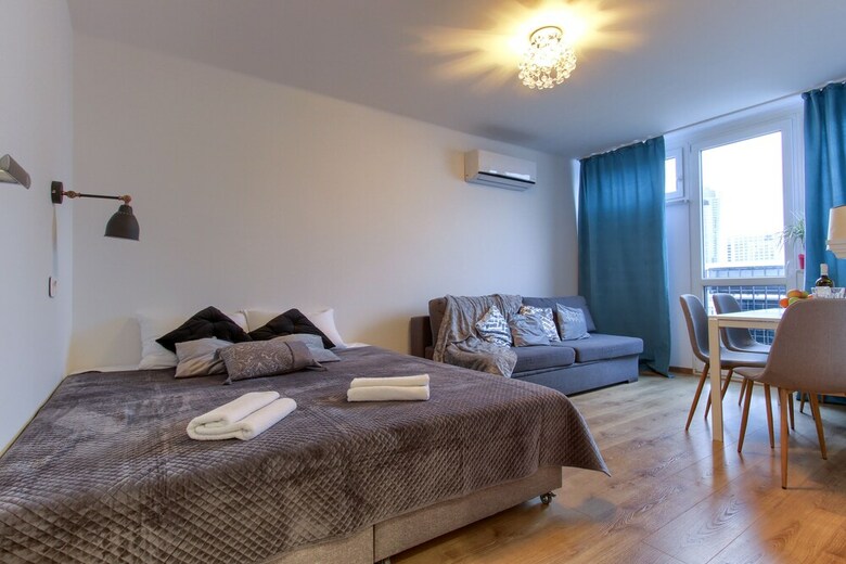 Unit Short Rent Apartment By Warsaw Metro Station