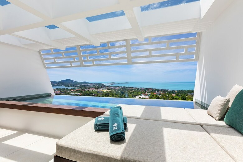 Villa Atlantis 6 - Deluxe 2bdr, Sea View, Private Pool - Chaweng Noi