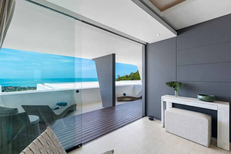Villa Atlantis 6 - Deluxe 2bdr, Sea View, Private Pool - Chaweng Noi