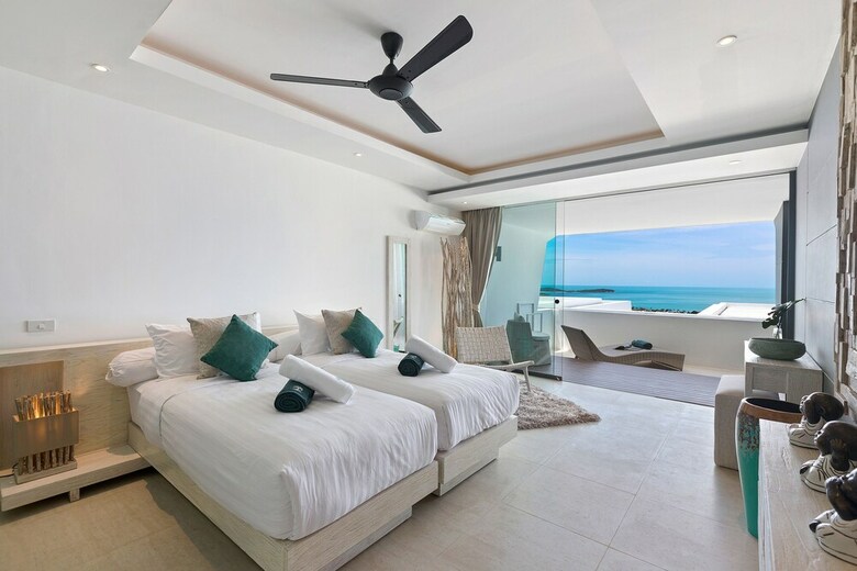 Villa Atlantis 6 - Deluxe 2bdr, Sea View, Private Pool - Chaweng Noi