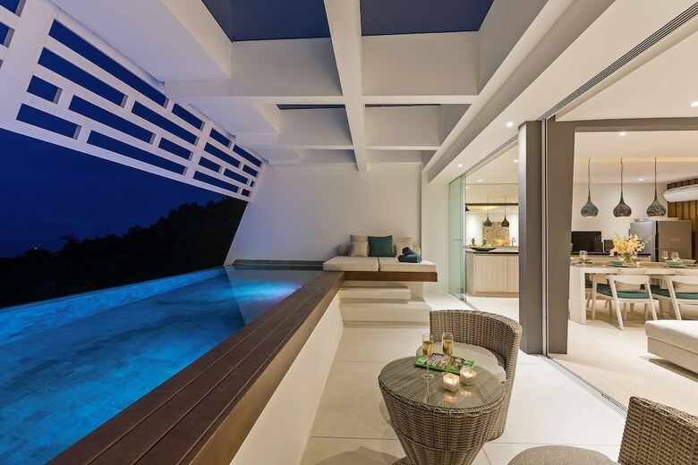 Villa Atlantis 6 - Deluxe 2bdr, Sea View, Private Pool - Chaweng Noi