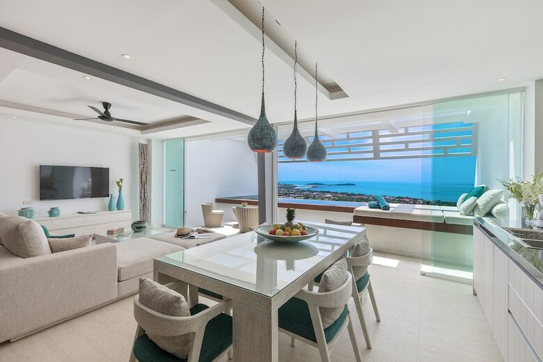 Villa Atlantis 6 - Deluxe 2bdr, Sea View, Private Pool - Chaweng Noi