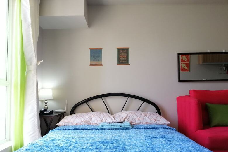 Cozy Condo Studio Near Airport With Wifi