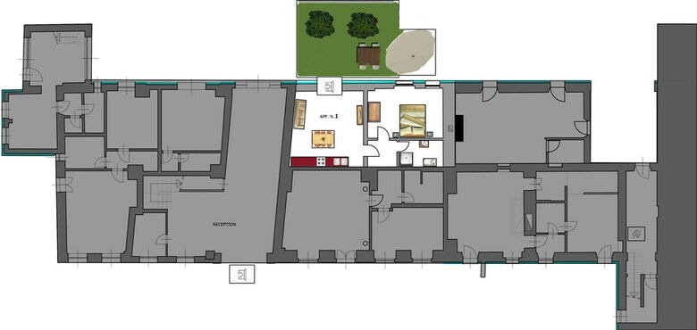 Apartamento Villa Colli Storici - Near Provenza Cantine