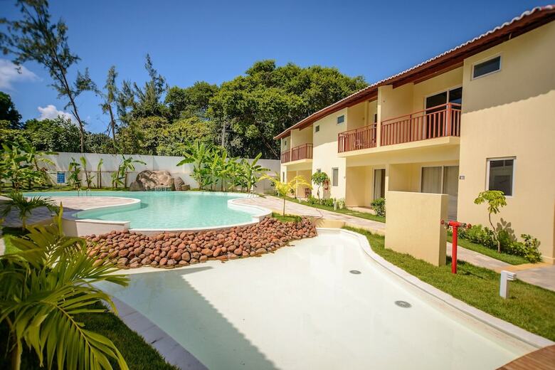 Apartamentos Lindo Flat De Frente Para A Piscina