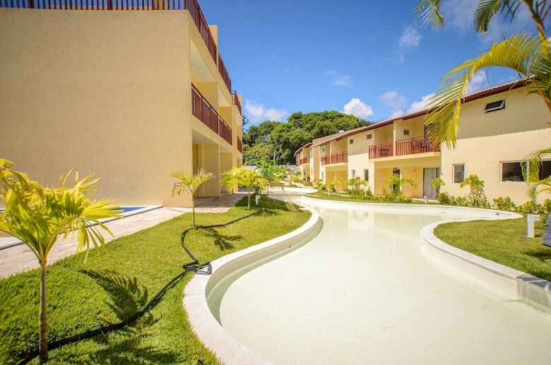 Apartamentos Lindo Flat De Frente Para A Piscina