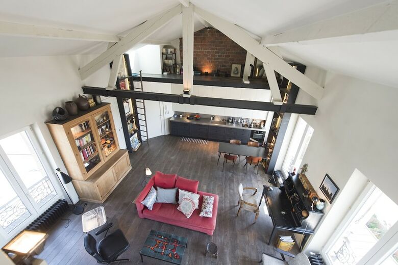 Loft Apartment In The 18th