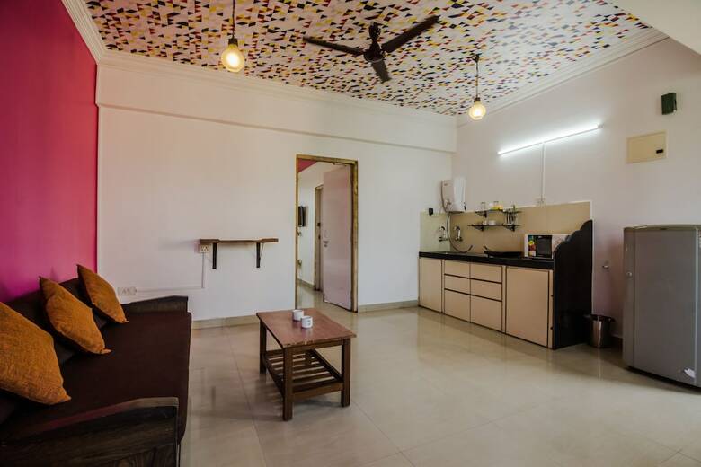 Apartamentos Oyo 22730 Home Pool View 1bhk Vagator Beach