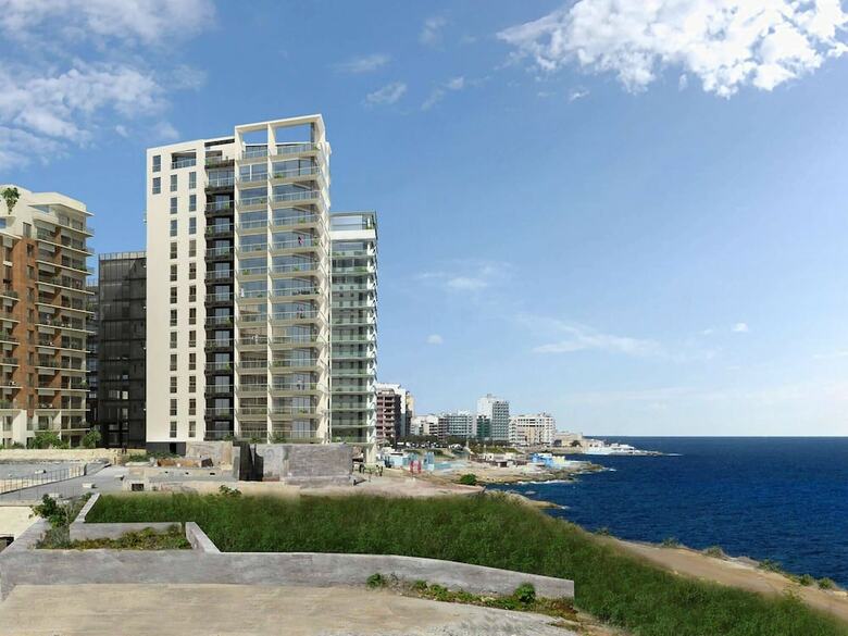 Seaview 3br Apart Inc Pool, Fort Cambridge Sliema