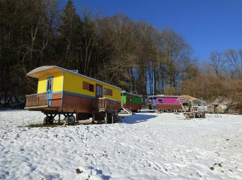 Hotel Les Roulottes � La Ferme Du Magny-robert