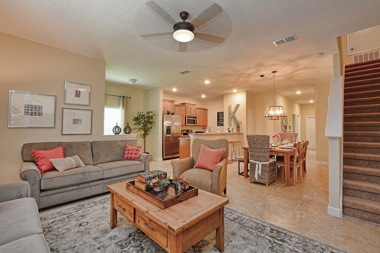 Paradise Palms-5 Bed Townhouse W/splashpool-3609pp