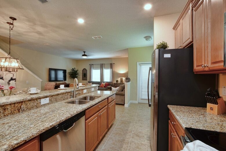 Paradise Palms-5 Bed Townhouse W/splashpool-3609pp