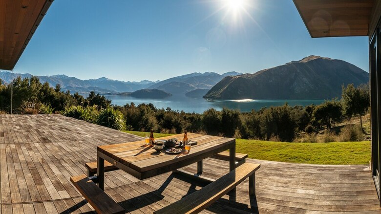 Breathtaking Views Of Lake Wanaka From This Architectural Designed Home