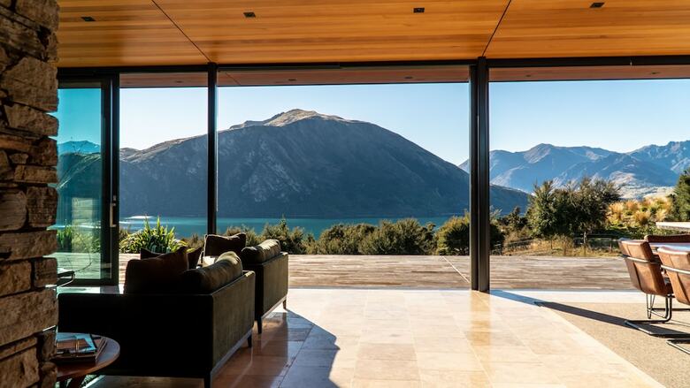 Breathtaking Views Of Lake Wanaka From This Architectural Designed Home