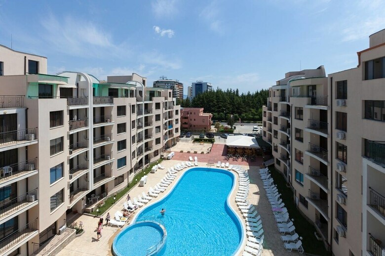 Aparthotel Apartment With Kitchenette In Avalon Complex