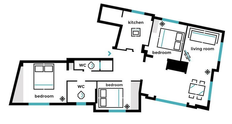 Apartamentos Upstreet Elegant Luminous 3bd Apt-kolonaki