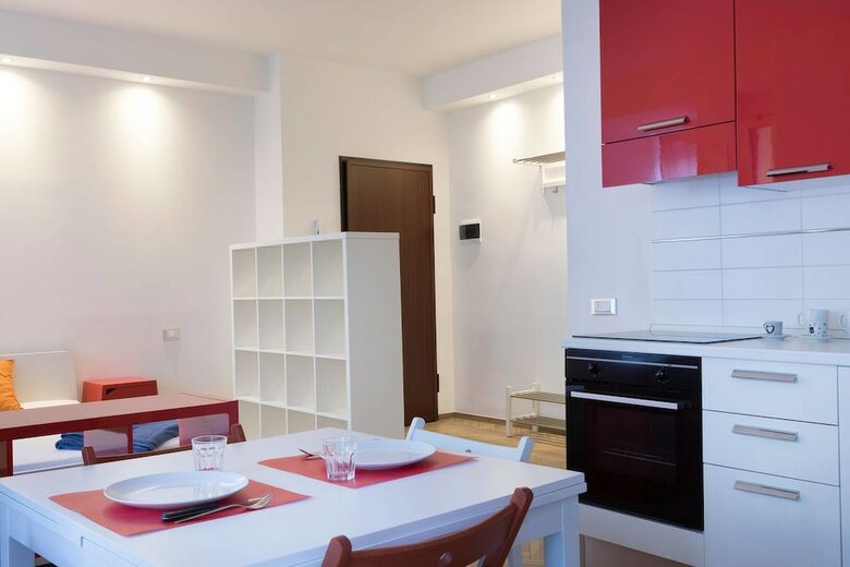 Apartamento Altido Red&white Studio