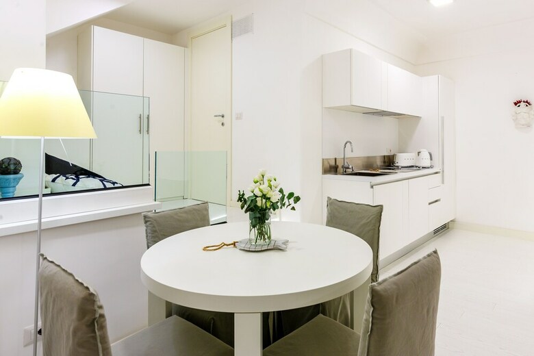 White Stylish Apartments
