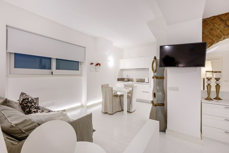 White Stylish Apartments