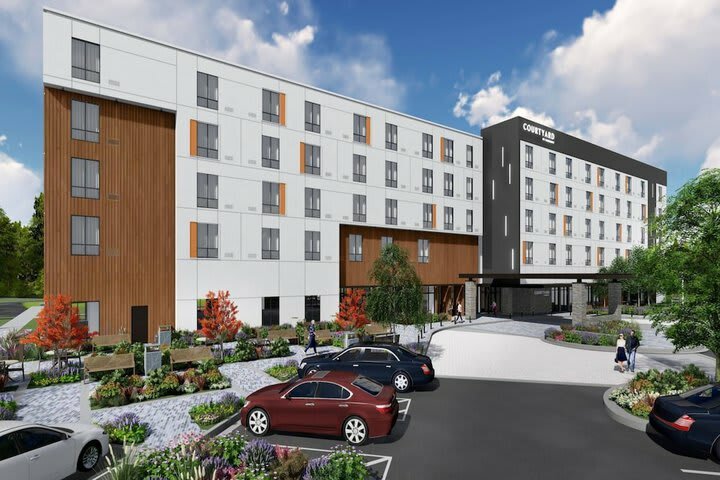 Hotel Courtyard By Marriott Petoskey At Victories Square