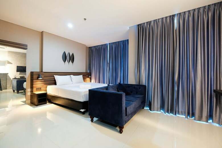 Spacious And Artsy Studio Apartment At Brooklyn Alam Sutera