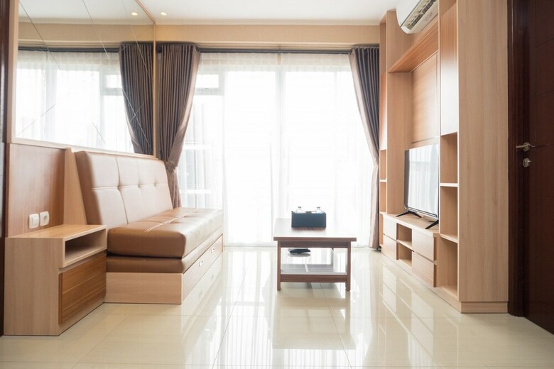 3br With Sofa Bed At Gateway Pasteur Apartment