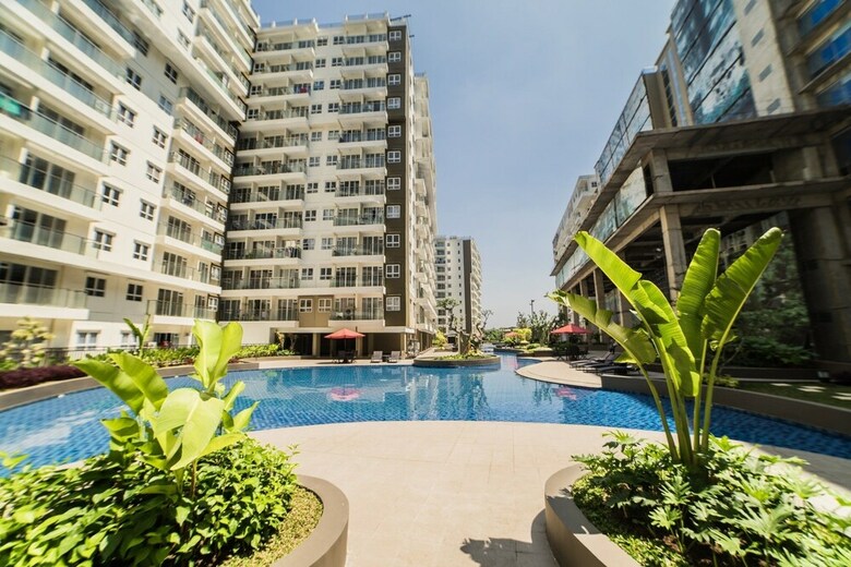 3br With Sofa Bed At Gateway Pasteur Apartment