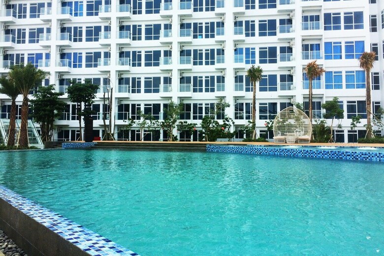 Homey And Modern 2br Puri Mansion Apartment