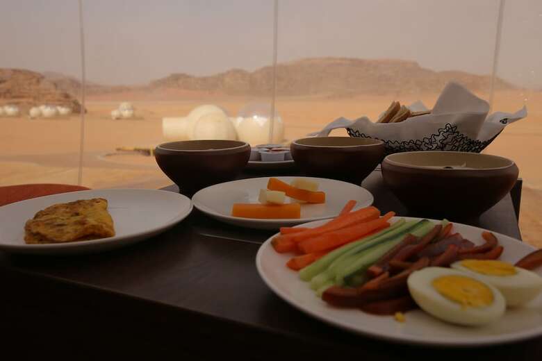 Wadi Rum Bubble Luxotel - Campsite