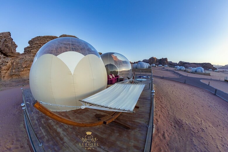 Wadi Rum Bubble Luxotel - Campsite