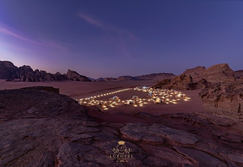 Wadi Rum Bubble Luxotel - Campsite
