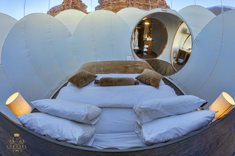 Wadi Rum Bubble Luxotel - Campsite
