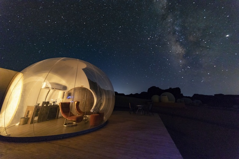Wadi Rum Bubble Luxotel - Campsite