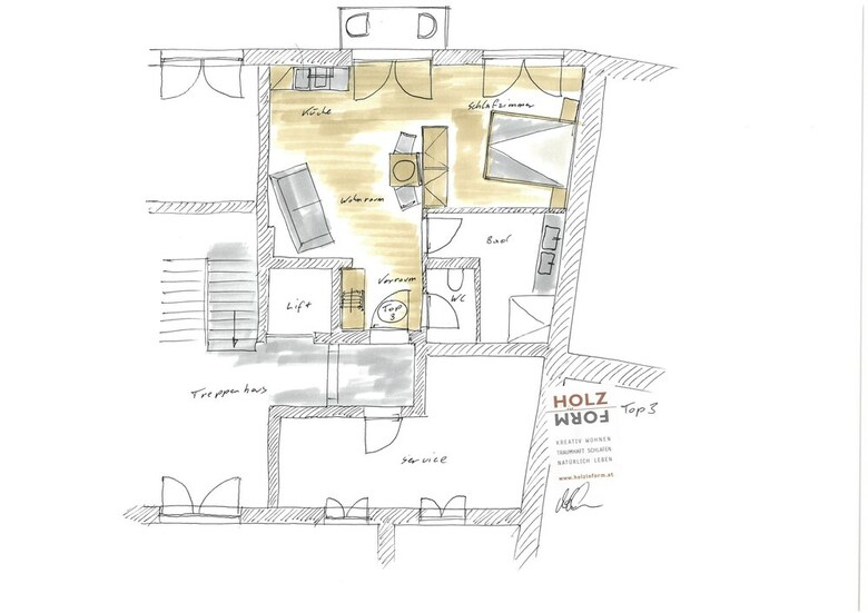 Apartamentos Brunnwirt Essen & Wohnen