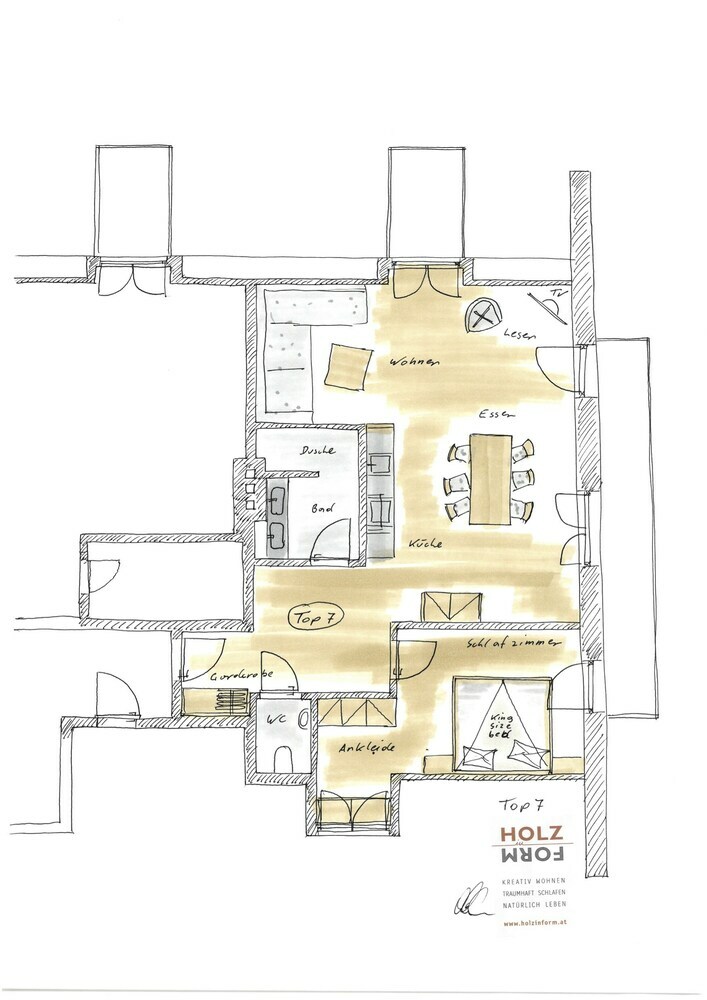 Apartamentos Brunnwirt Essen & Wohnen