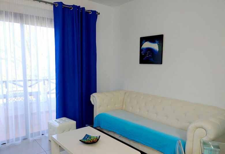 Blue Apartment In Don Jose