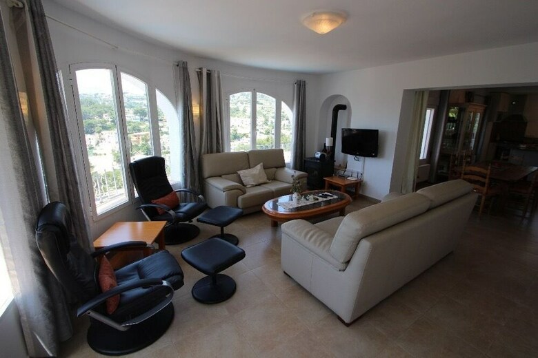 El Atarceder-6 - Sea View Villa With Private Pool In Benissa