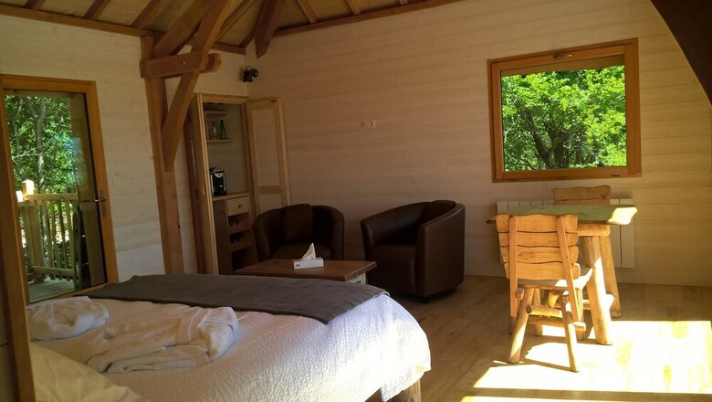 Bed & Breakfast Les Cabanes Du H�risson