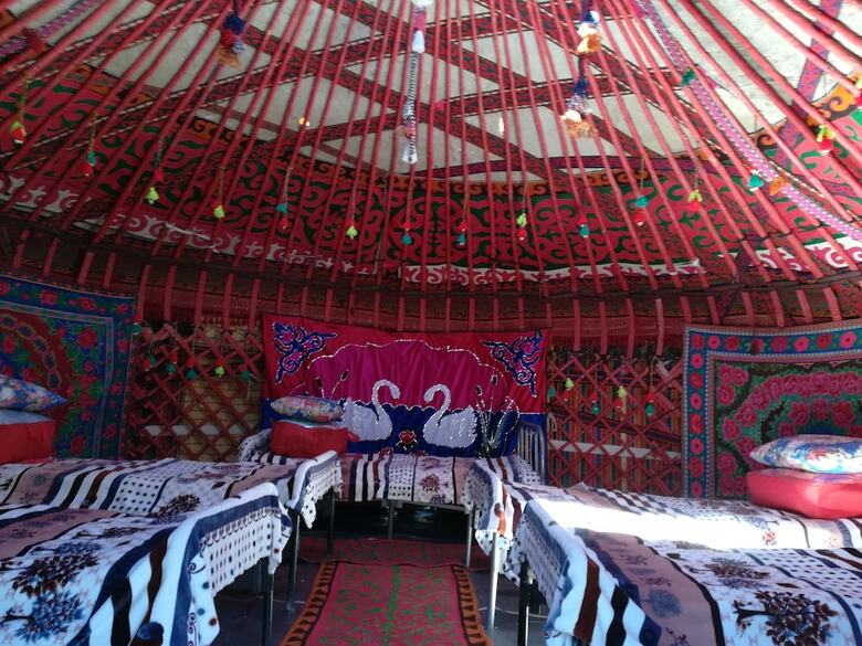 Yurt Camp Azamat At Song Kol Lake