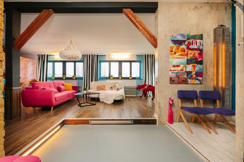Apartamentos Eclectic Queen Loft