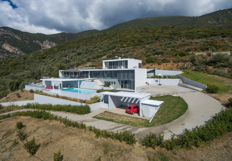 600m� Homm Luxury Villa Sea Side Evia 16ppl