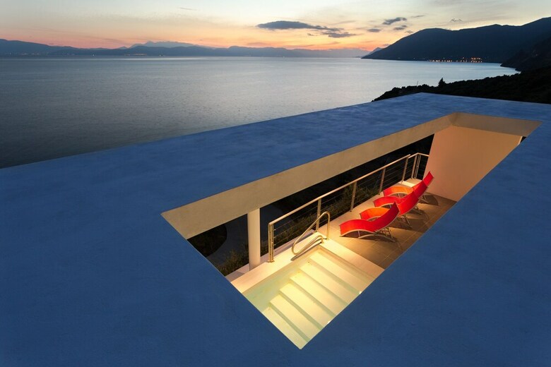 600m� Homm Luxury Villa Sea Side Evia 16ppl