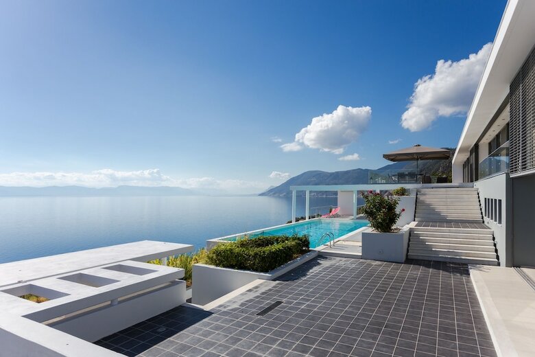 600m� Homm Luxury Villa Sea Side Evia 16ppl