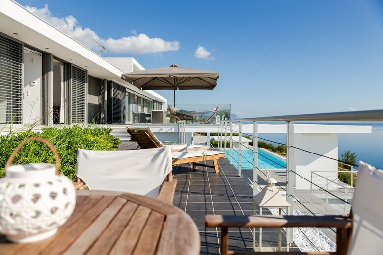600m� Homm Luxury Villa Sea Side Evia 16ppl