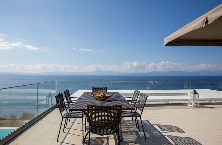 600m� Homm Luxury Villa Sea Side Evia 16ppl